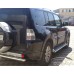 Защита штатных порогов для Pajero IV. Защита штатных порогов для Pajero IV.